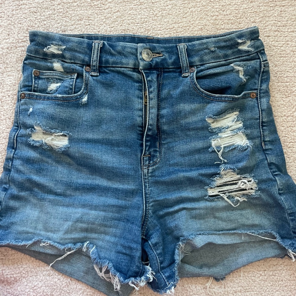 American Eagle High Waisted Jean Shorts 👖☀️